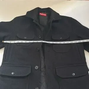 [tow@ ]Supreme Wool Cruiser Jacket ウー Supreme Brushed Twill Zip Jacket (FW22) - $238
